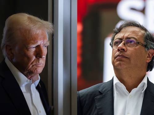 Trump y Petro llegan a cita clave en la Casa Blanca tras un año de fricciones