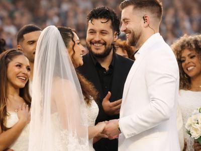 La boda más vista del año ocurrió en el Super Bowl con Bad Bunny