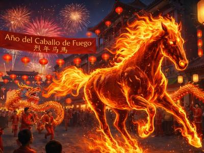 Año Nuevo Chino 2026: inicia el Caballo de Fuego, símbolo de energía, cambio y liderazgo.