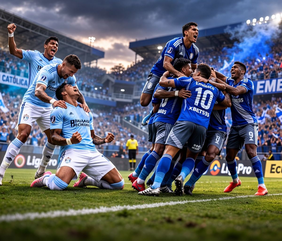 Universidad Católica vs. Emelec se suspende por seguridad