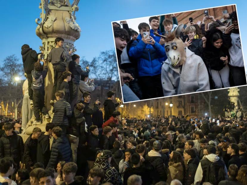 Cinco detenidos tras encuentro "frustado" de Therians en Barcelona, España