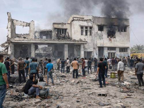 Caos en Teherán por bombardeos de Estados Unidos e Israel