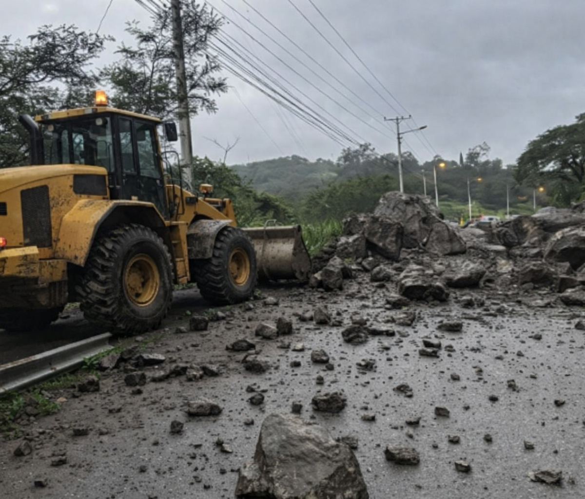 Lluvias en Ecuador: siete provincias con vías cerradas este 13 de marzo