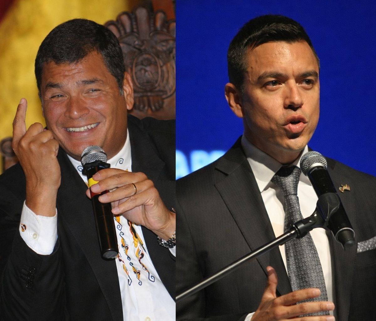 Daniel Noboa a Correa: “Te queda poco” tras pelea por acuerdo con EE.UU.