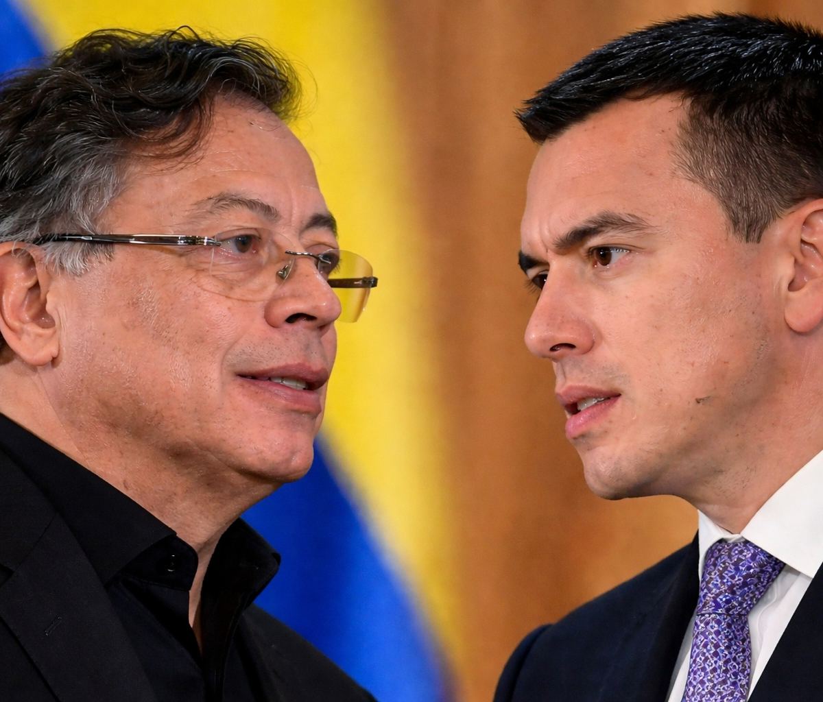 Crisis Ecuador Colombia: Noboa niega bombardeos y responde a Petro