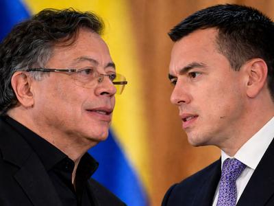 Crisis Ecuador Colombia: Noboa niega bombardeos y responde a Petro