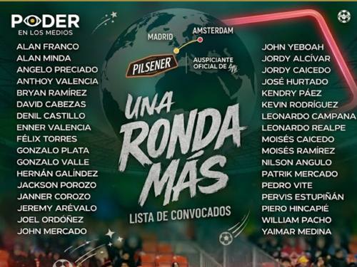 Convocados de la selección de Ecuador: la Tri anuncia lista en redes sociales