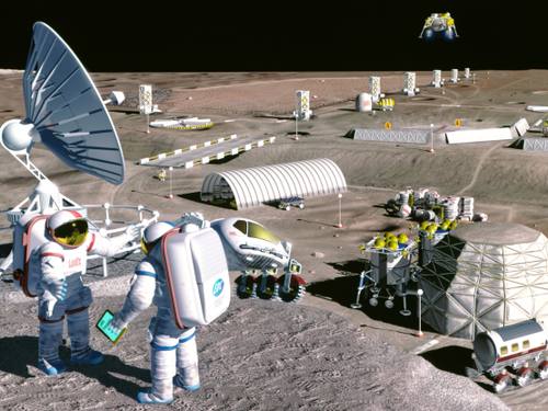 NASA anuncia base permanente en la Luna y pausa estación orbital  Gateway
