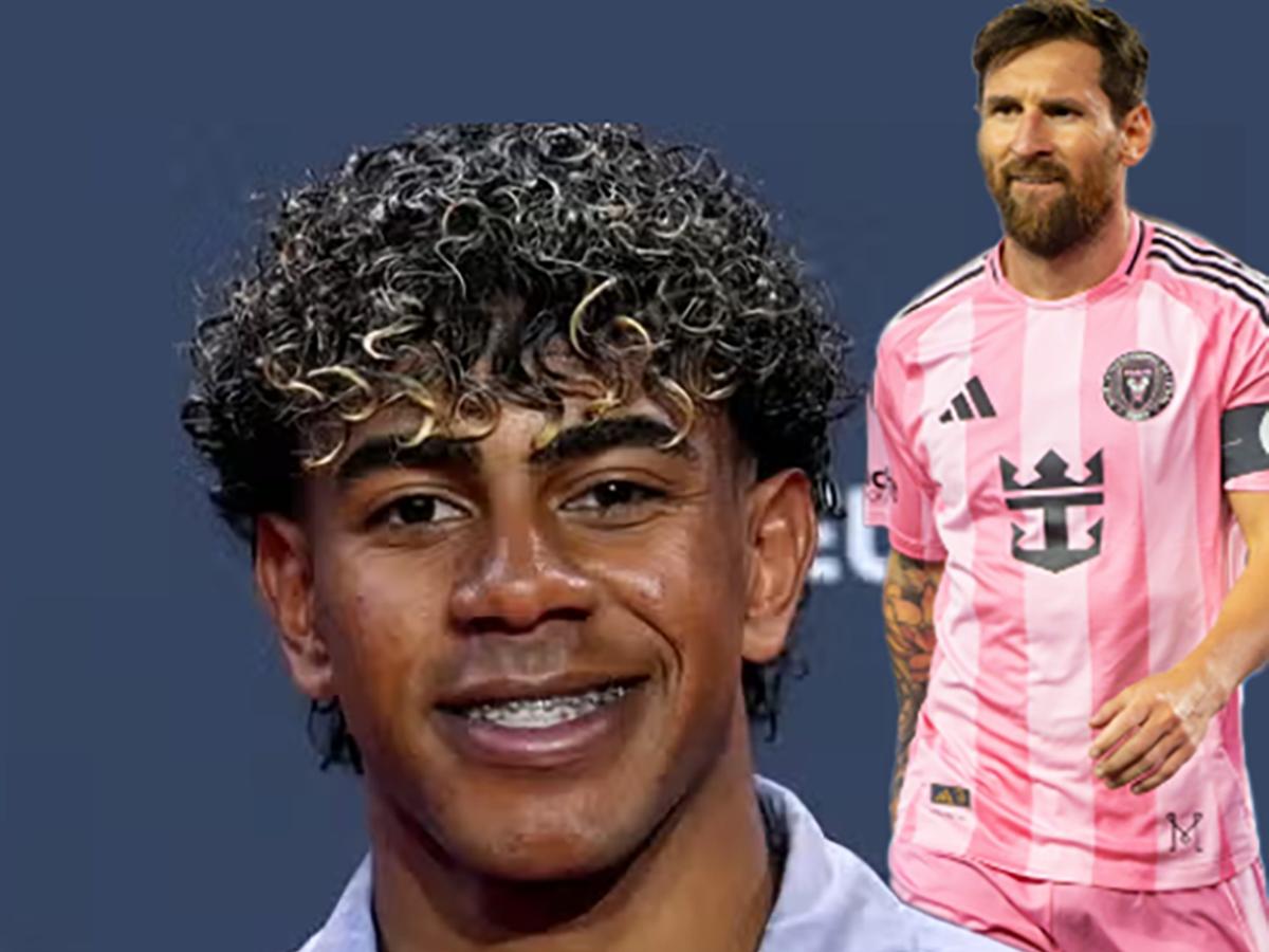 Lamine Yamal: "Messi es un ídolo, el mejor deportista de la historia"