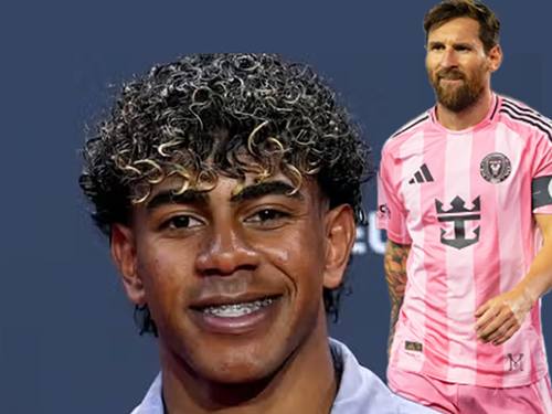 Lamine Yamal: "Messi es un ídolo, el mejor deportista de la historia"