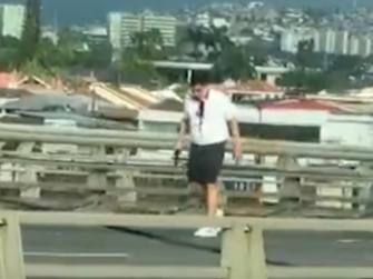 Femicidio en el Puente de la Unidad Nacional: policía mató a su esposa y se suicidó