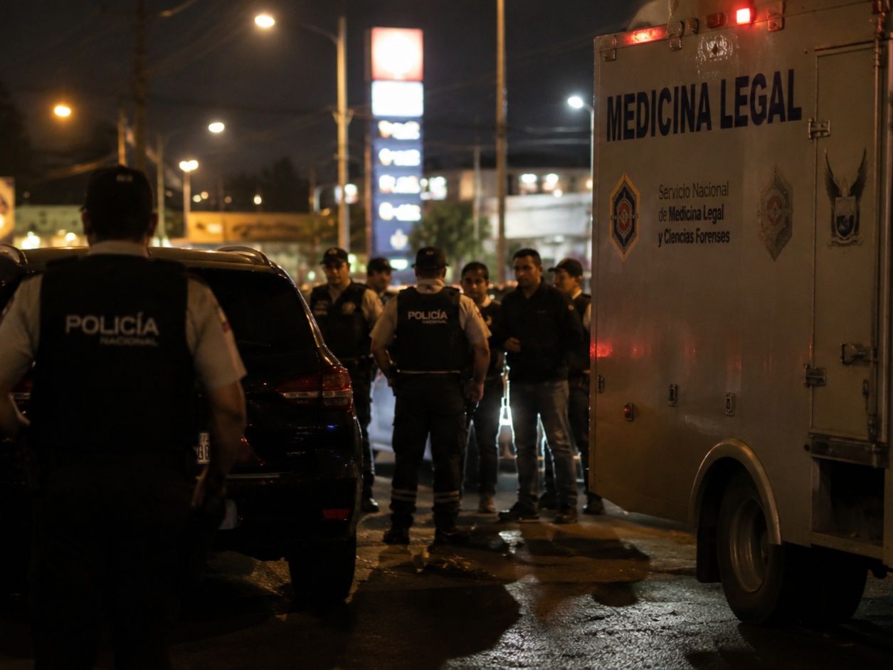 Ataque armado en la Perimetral deja dos muertos en Guayaquil
