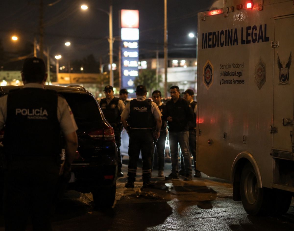 Ataque armado en la Perimetral deja dos muertos en Guayaquil
