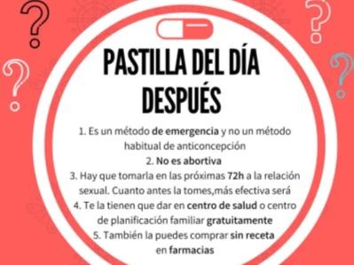 Hasta que dia puedo tomar la pastilla del dia siguiente