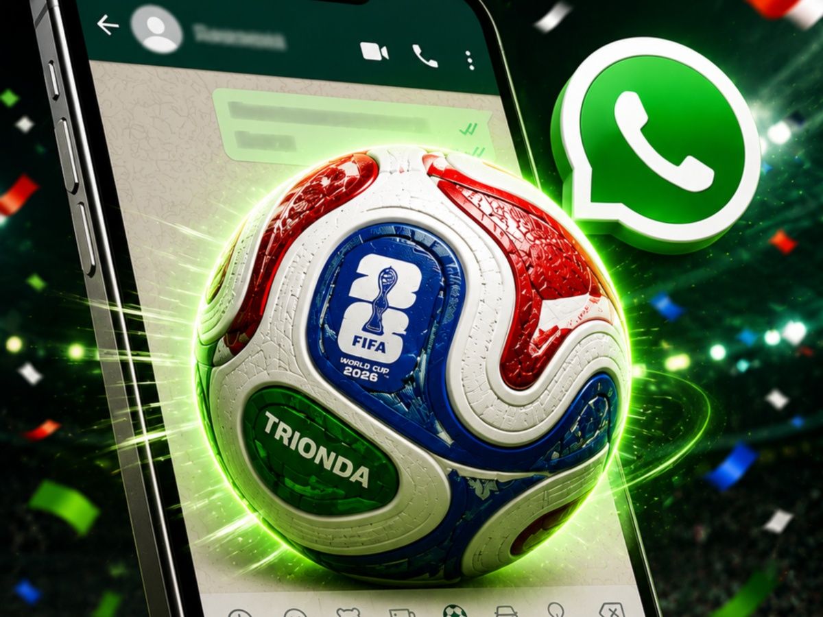 WhatsApp activa el emoji Trionda para el Mundial 2026