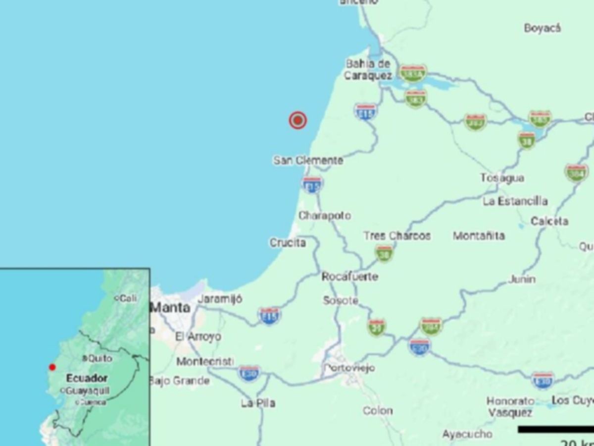 Sismos en Ecuador: tres movimientos telúricos se registraron en la Costa este lunes