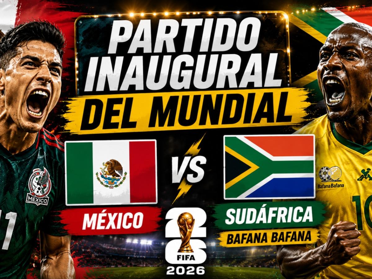 México vs Sudáfrica: la IA ve favorito al Tri en el debut del Mundial 2026