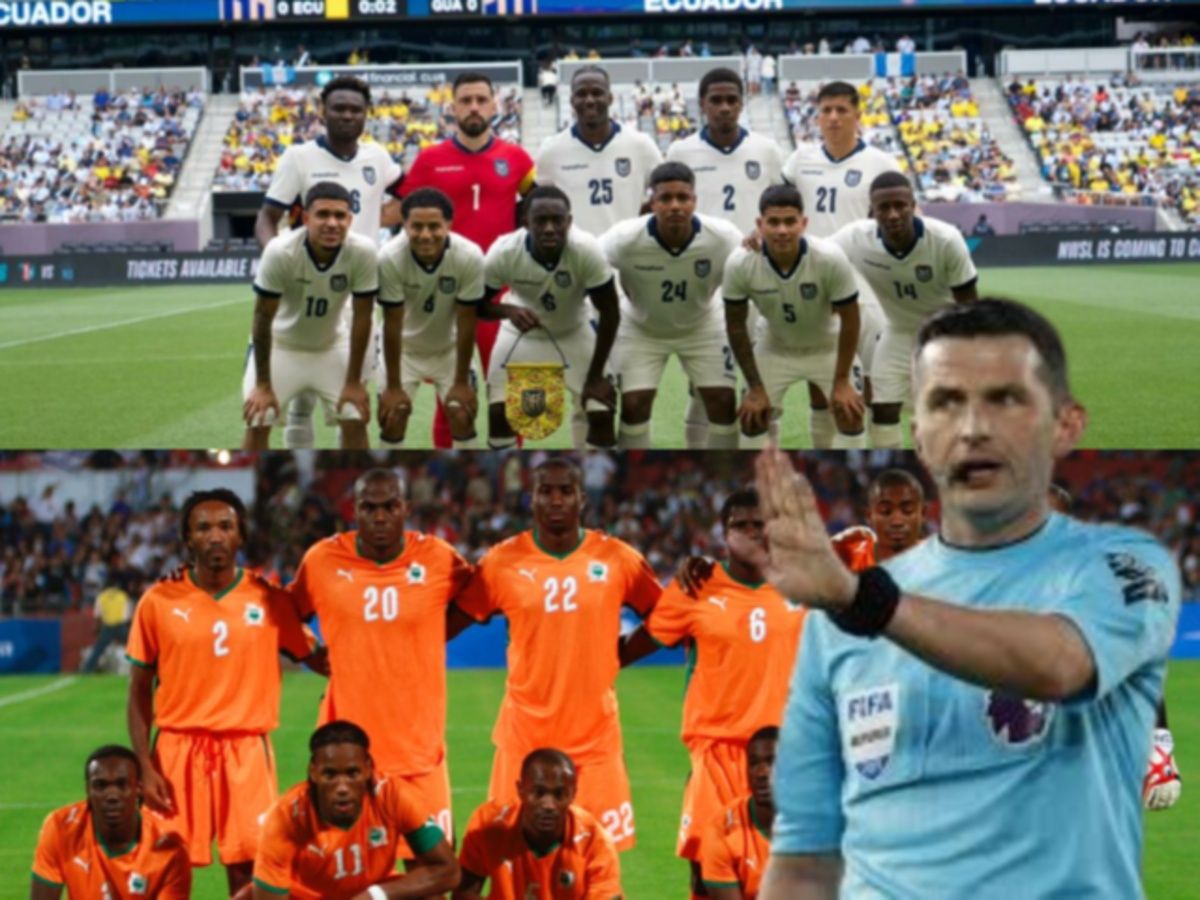 Ecuador ya conoce al equipo arbitral para su debut ante Costa de Marfil en el Mundial 2026