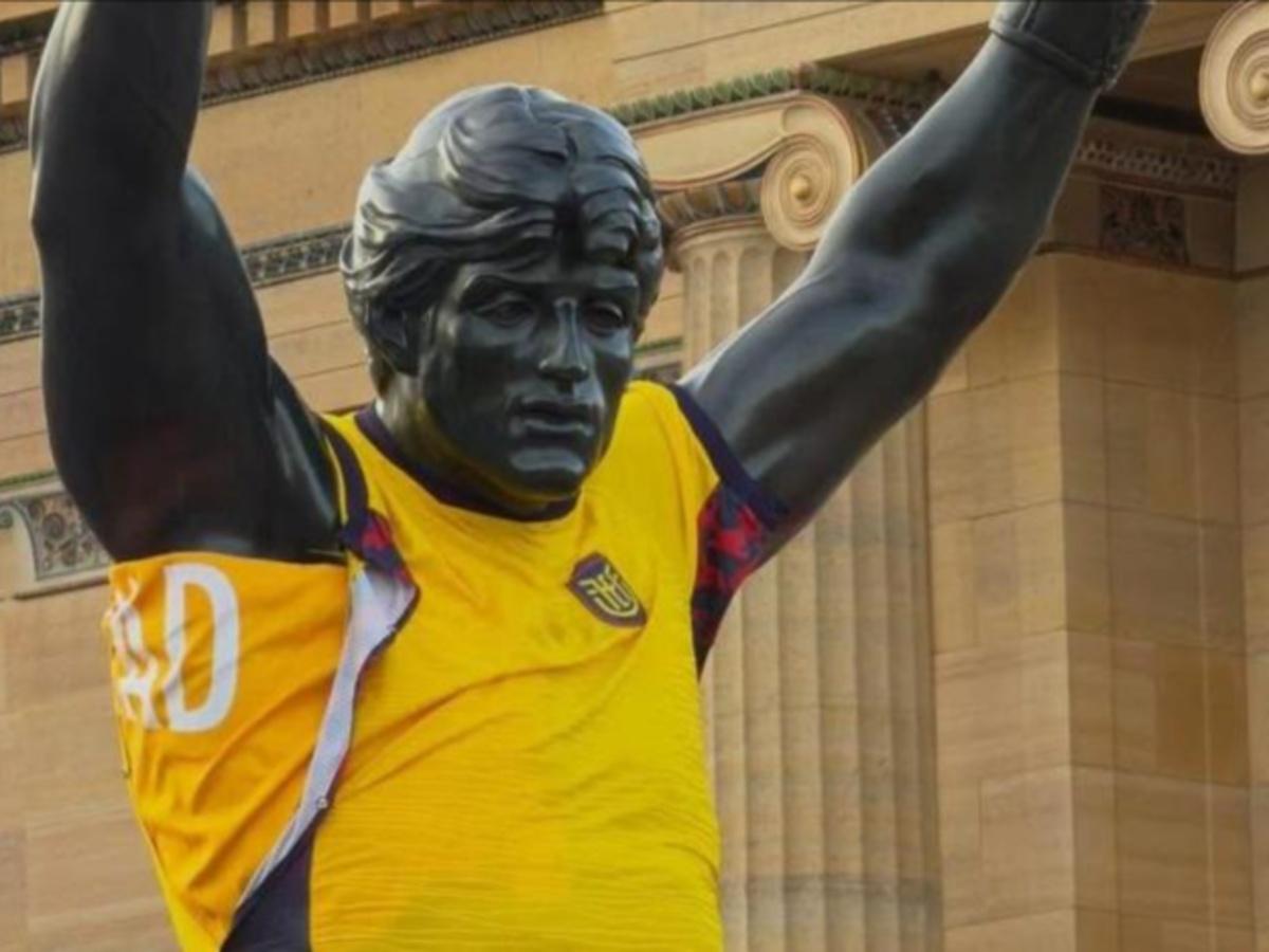 La maldición de Rocky suma un nuevo capítulo: Ecuador cayó tras vestir la famosa estatua