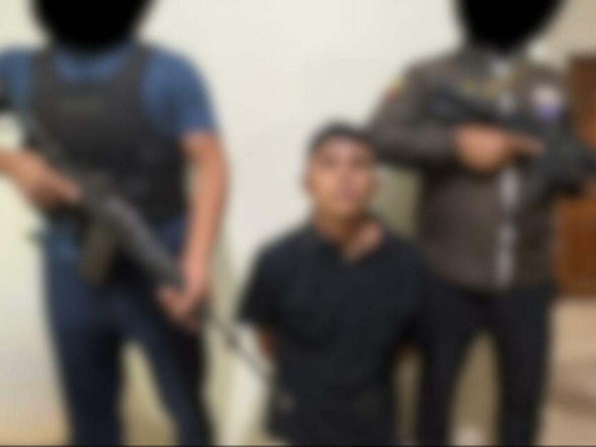 Alias ‘Axel’, presunto cabecilla de Los Águilas, fue detenido tras operativo en Yaguachi