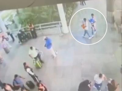 Ataque en el aeropuerto de Guayaquil: menores esperaron con peluches y flores antes de disparar