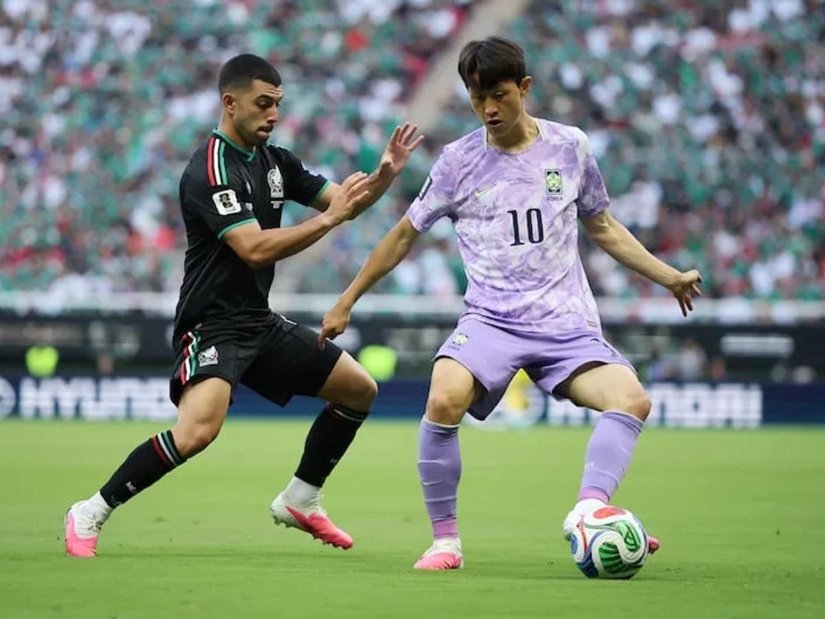 Corea del Sur, con un juego pobre y sin brillo, cae ante México y se complica sus chances de clasificar.