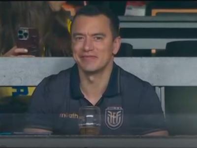 Noboa estará en EE.UU. el día del partido entre Ecuador vs. Alemania