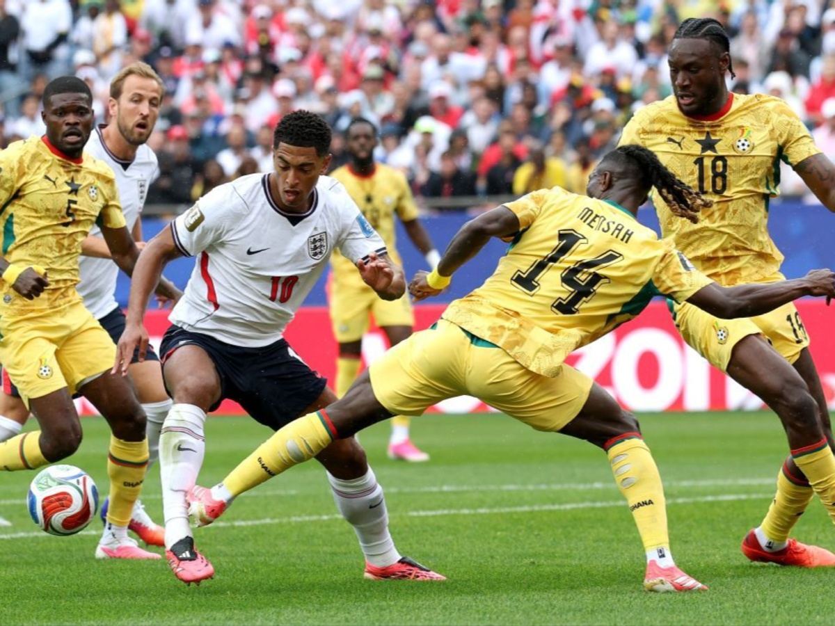 Inglaterra pincha contra Ghana... y podría perder el primer puesto de su grupo