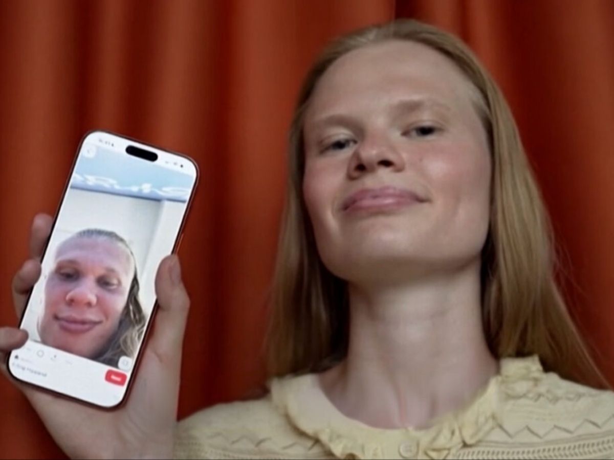 Modelo rusa se vuelve viral por su increíble parecido con Erling Haaland