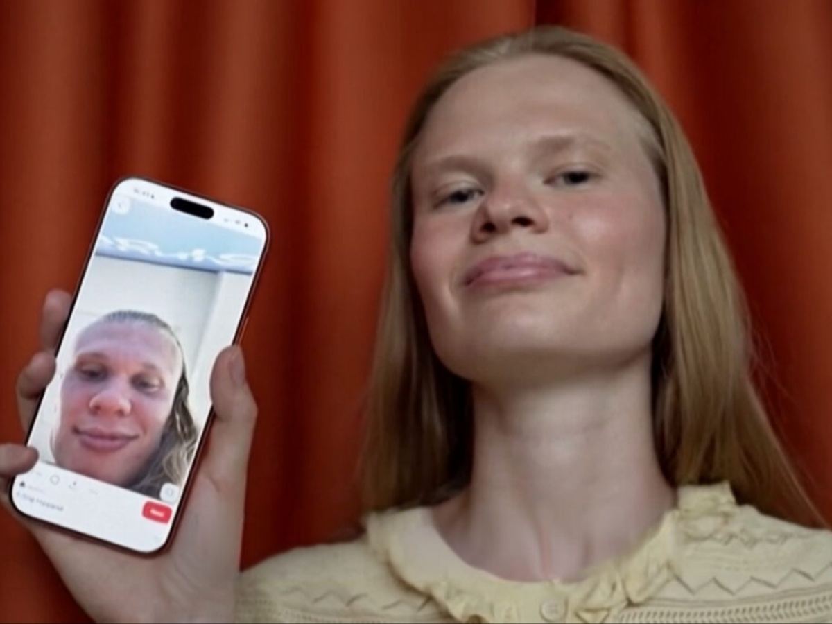 Modelo rusa se vuelve viral por su increíble parecido con Erling Haaland