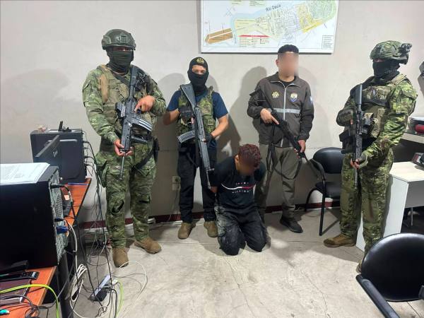 Alias ‘Colorado’ fue detenido durante una narcofiesta en Guayas