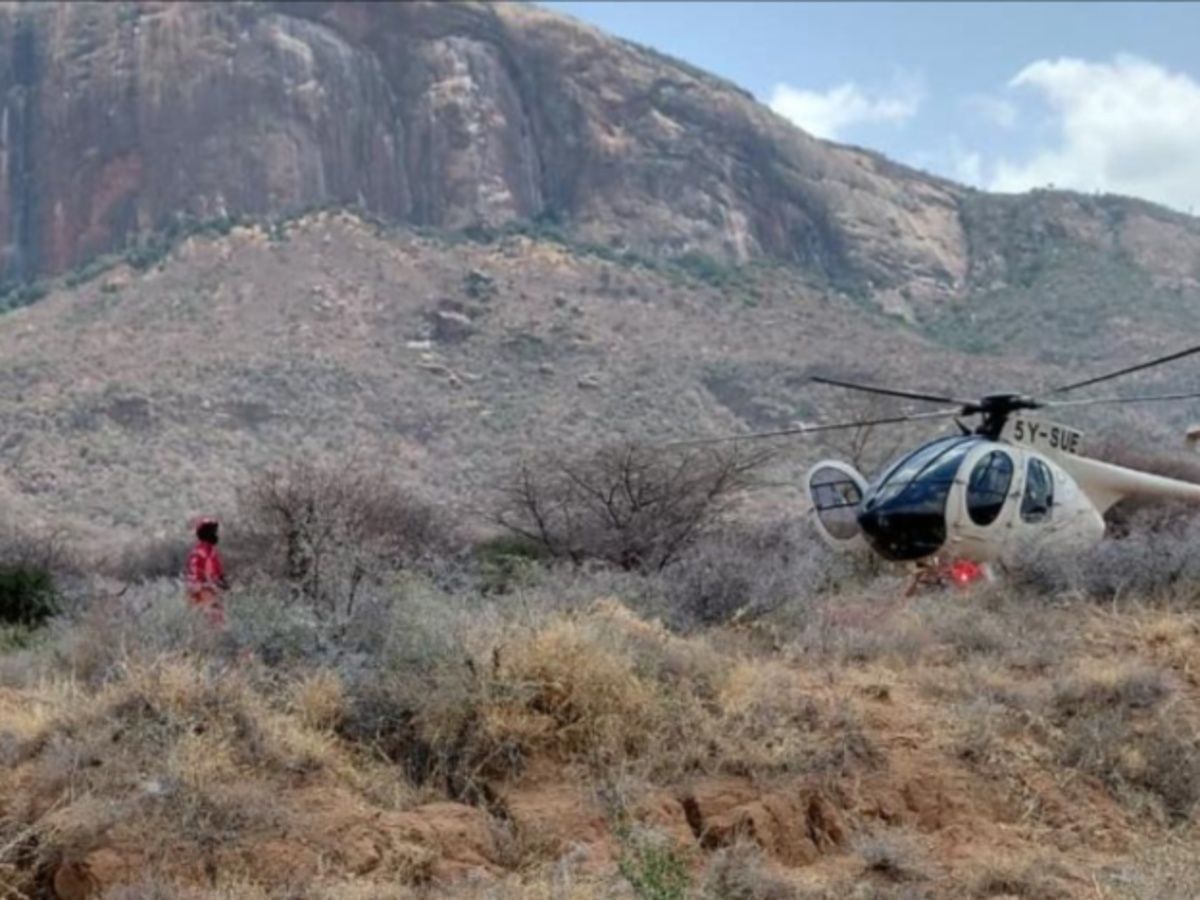 Las siete víctimas del accidente de helicóptero en Kenia