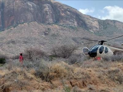 Las siete víctimas del accidente de helicóptero en Kenia