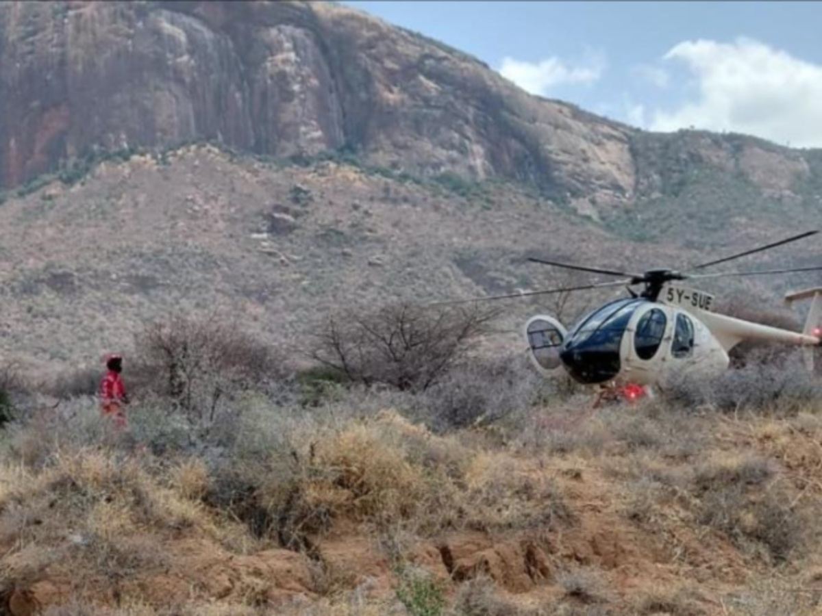 Recuperan siete cuerpos del accidente aéreo en Kenia
