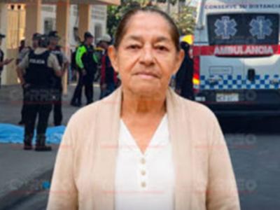 Mujer de 72 años murió después de ser utilizada como escudo humano durante un ataque armado en Machala