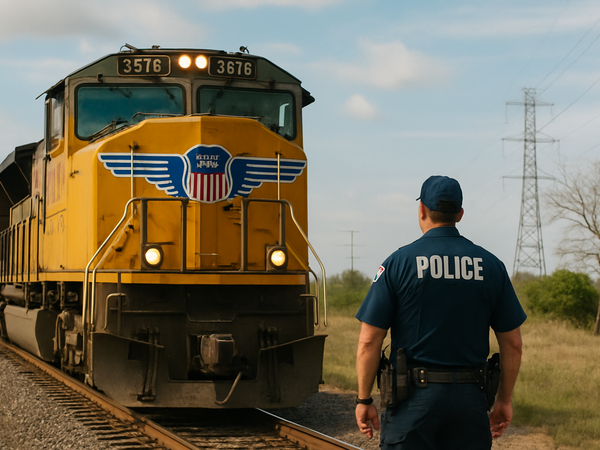 Policía de Texas halla seis cadáveres en tren en Laredo