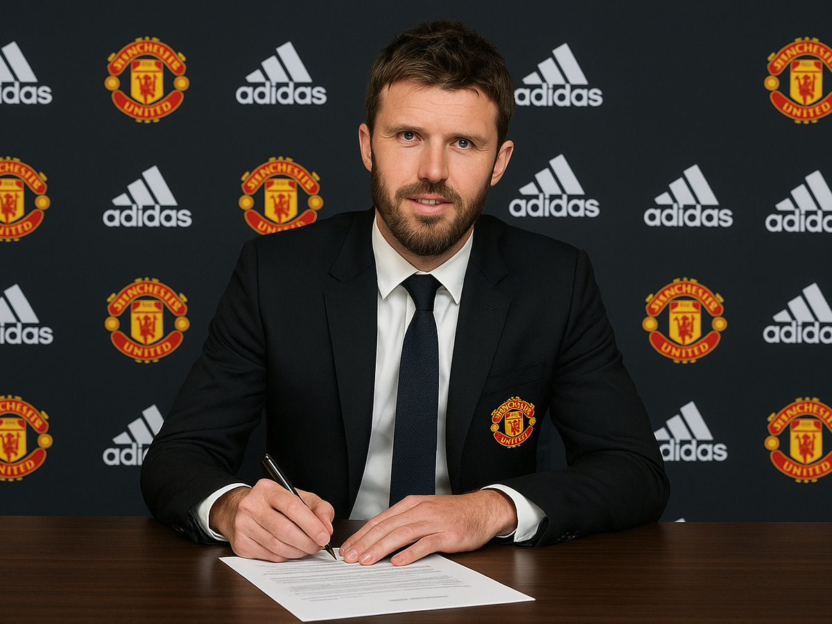OFICIAL: Michael Carrick deja el interinato y firma con el United de manera permanente