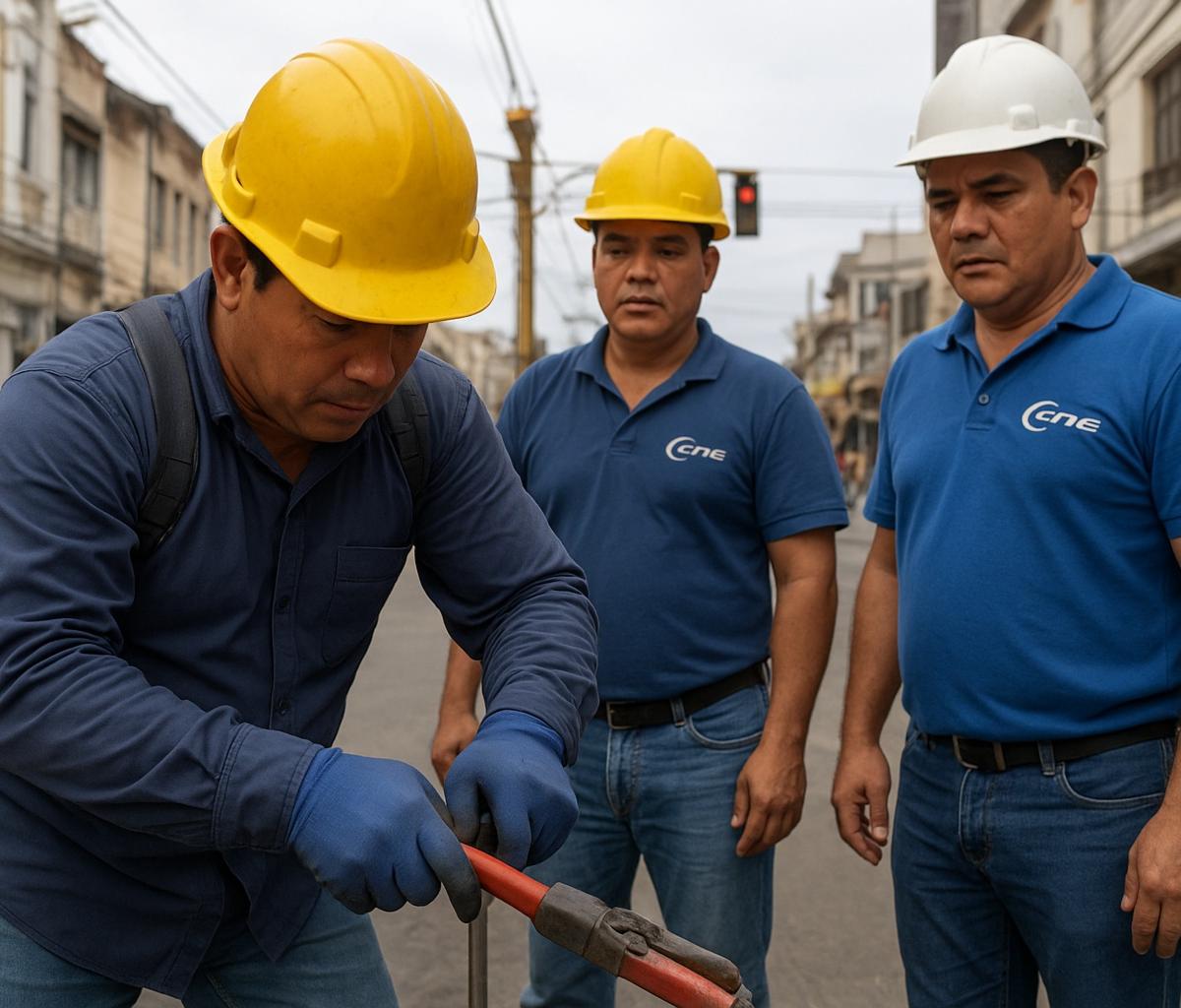 Corte de luz afecta al centro de Guayaquil este 13 de mayo