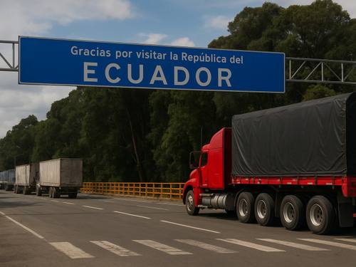 CAN exige levantar aranceles entre Ecuador y Colombia