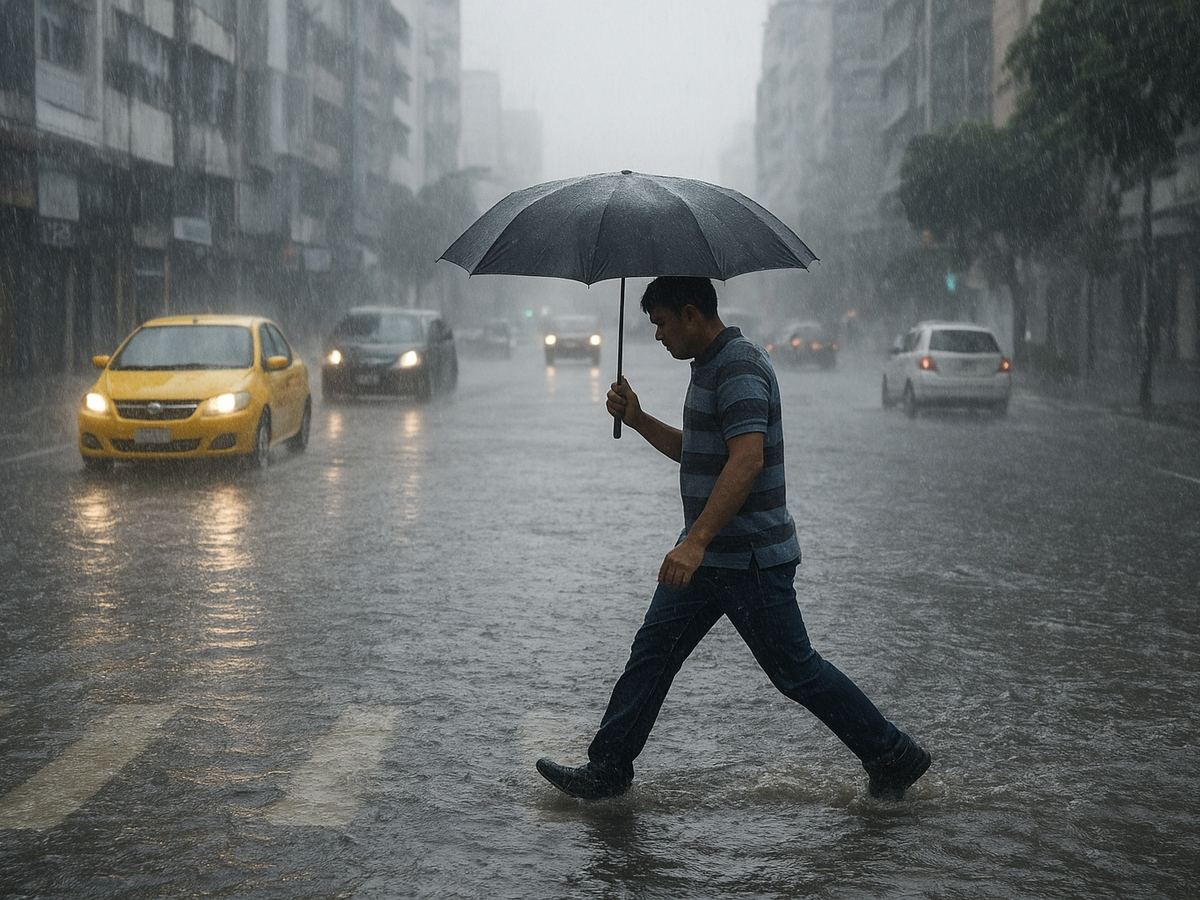 ¿Hasta cuándo seguirán las lluvias en Guayaquil y otras ciudades de Ecuador? El Inamhi mantiene la alerta