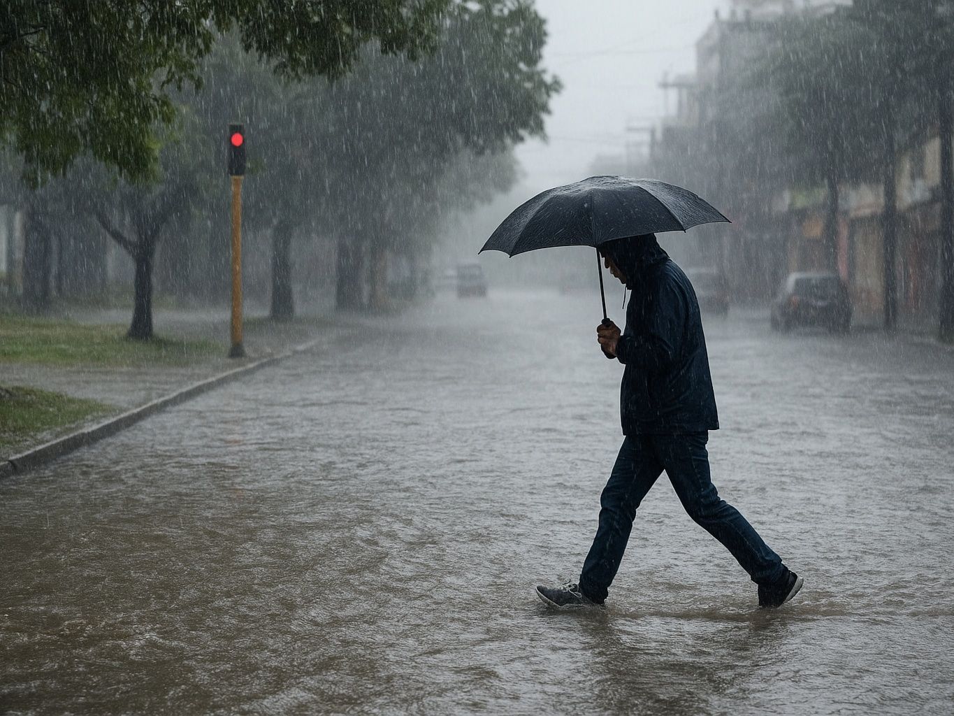 INAMHI alerta por lluvias intensas y tormentas en Guayas y Los Ríos durante las próximas horas