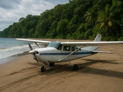 Avioneta aterriza de emergencia en Darién y deja cuatro ilesos