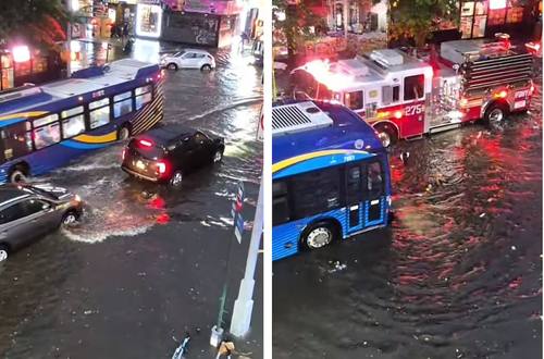 Alerta por inundaciones en Nueva York: lluvias amenazan Brooklyn y Queens