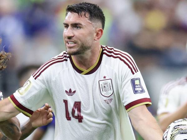 Aymeric Laporte cuestiona el arbitraje en la final España vs Argentina