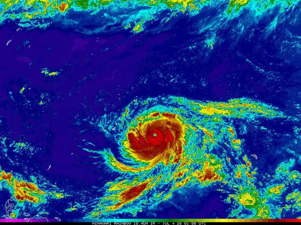 Bavi: alerta máxima en Guam por posible supertifón categoría 5