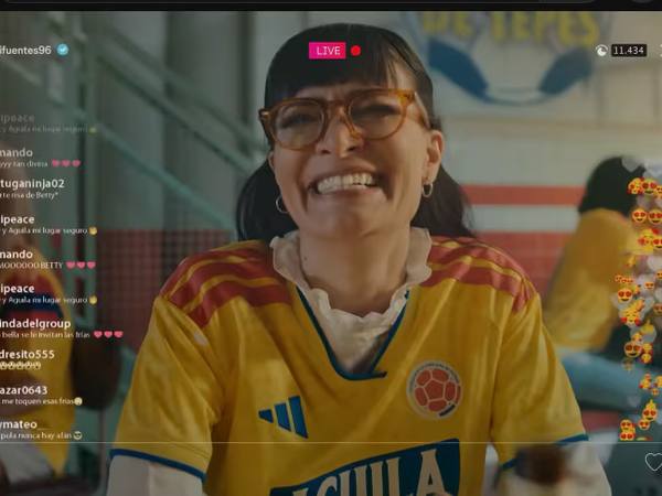 Betty ‘la Fea’ y el Pibe Valderrama impulsan Cerveza Águila en Mundial