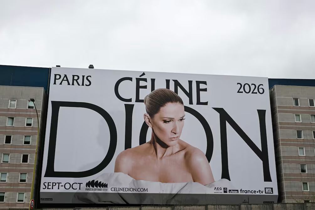 Céline Dion amplía su regreso: diez fechas nuevas en París 2027