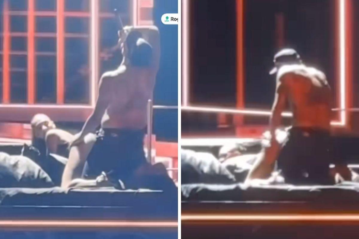 Chris Brown y la escena íntima en Toronto durante su show