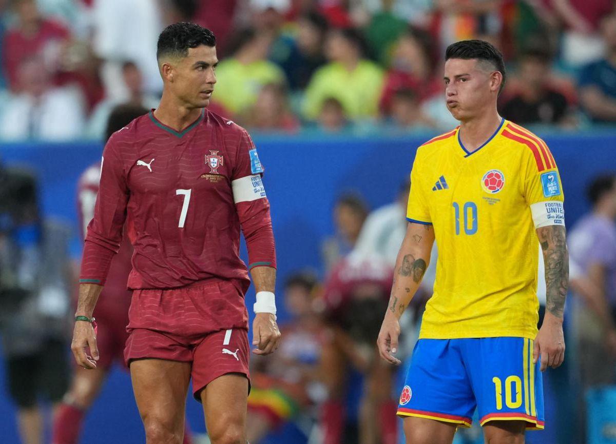 Colombia y Portugal empataron 0-0 en Miami y ya tienen rivales