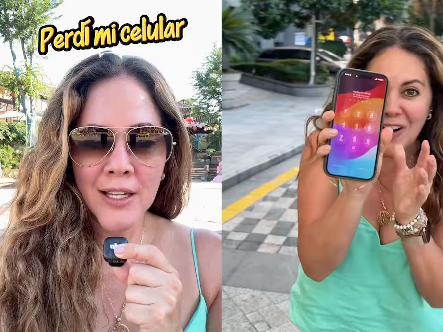 Denisse Molina recuperó su celular en China tras olvidarlo en tren